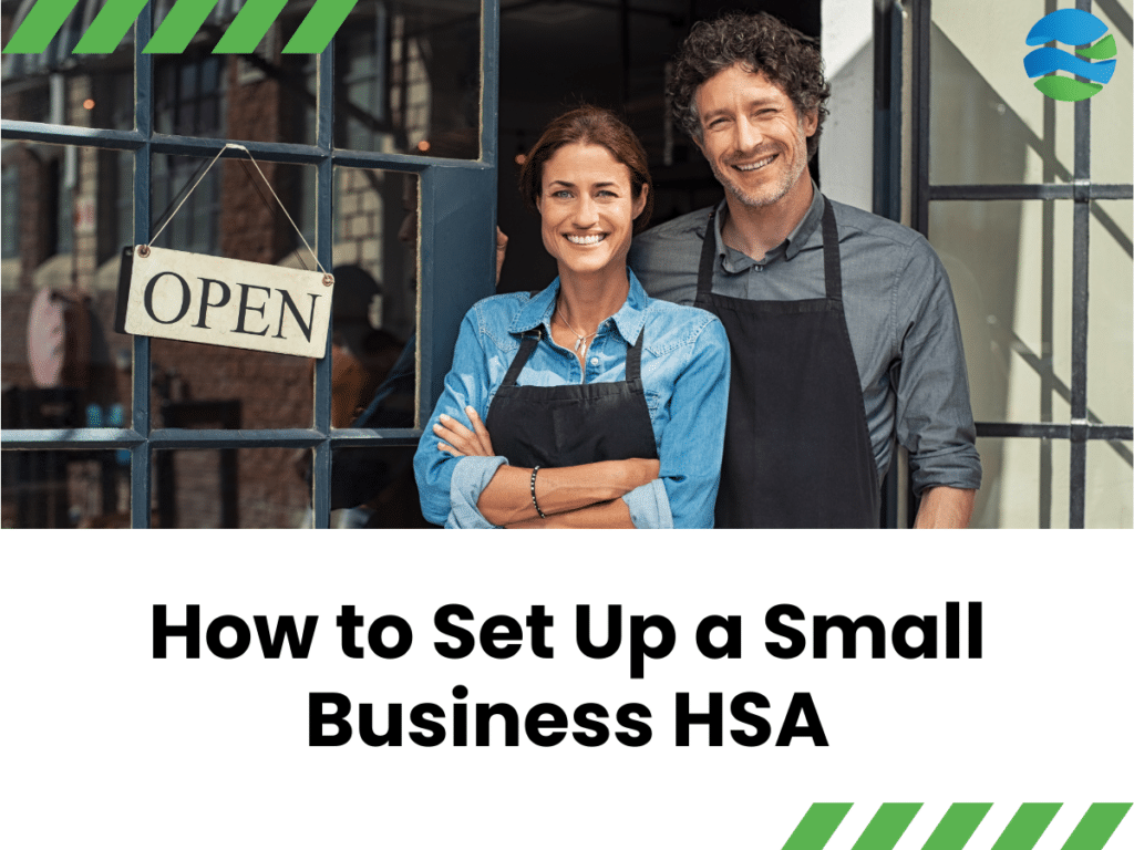 Small business owners expressing happiness knowing their HSA is set up.